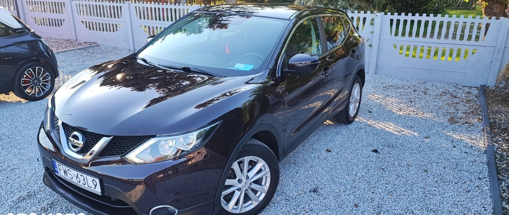 Nissan Qashqai cena 51800 przebieg: 39500, rok produkcji 2014 z Wschowa małe 277